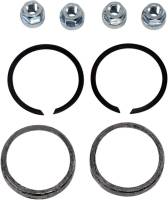 James Gasket - James Gasket Exhaust Port Gasket Kit - Graphite Wire Gaskets and Heavy-Duty Hex Nuts - 65324-83-KWG2 - Image 1