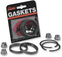 James Gasket - James Gasket Exhaust Port Gasket Kit - Graphite Wire Gaskets and Heavy-Duty Hex Nuts - 65324-83-KWG2 - Image 2