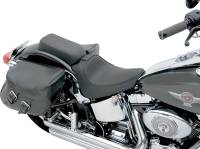 Drag Specialties - Drag Specialties Solo Seat with Optional EZ Glide Backrest System - Smooth - 0802-0632 - Image 2
