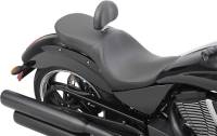 Drag Specialties - Drag Specialties Low Profile Touring Seat with Backrest Option - Smooth - 0810-1605 - Image 3