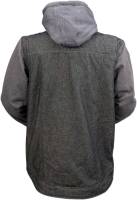 Z1R - Z1R Denim Womens Hoodie - 2840-0104 - Black/Gray - Small - Image 2
