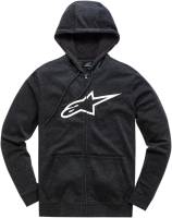 Alpinestars - Alpinestars Ageless II Zip Hoodie - 10385305210202X - Black/White - 2XL - Image 1