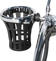Ciro - Ciro Big Ass Drink Holder with Aluminium clamp for 7/8in. and 1in. Round Bars - Chrome - 50812 - Image 2