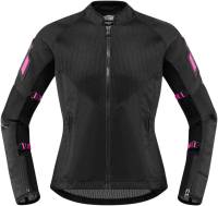 Icon - Icon Mesh AF Womens Jacket - 2822-1138 - Black - X-Small - Image 1