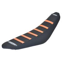 SDG - SDG 6-Rib Gripper Seat Cover - Black/Orange Ribs - 95929OK - Image 1