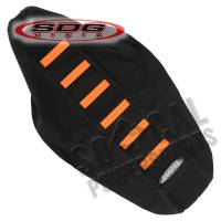 SDG - SDG 6-Rib Gripper Seat Cover - Black/Orange Ribs - 95929OK - Image 2