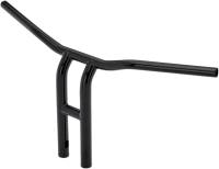Biltwell Inc. - Biltwell Inc. 1in. Tyson XL Pullback 14in. Handlebar - Black Electroplated - 6264-2013 - Image 2