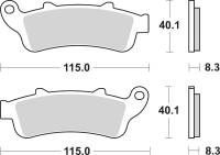 SBS - SBS HS Sintered Brake Pads - 735HS - Image 2