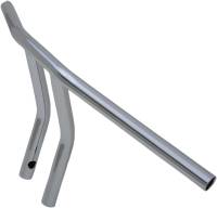 LA Choppers - LA Choppers 1in. Old School Reverse T-Bar Handlebar - 10in. - Chrome - LA-7384-10 - Image 2