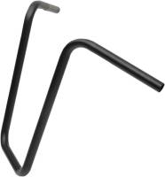 Drag Specialties - Drag Specialties 1in. Narrow Ape Hanger Handlebar - 18in. - Flat Black - 0601-4205 - Image 2