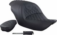 Saddlemen - Saddlemen Roadsofa LS Seat with Backrest - Unheated - H23-20-182BR - Image 1