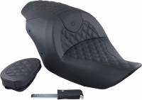 Saddlemen - Saddlemen Roadsofa LS Seat with Backrest - Unheated - H23-20-182BR - Image 3