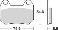SBS - SBS HF Ceramic Brake Pads - 746HF - Image 2