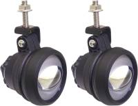 Koso North America - Koso North America Aurora LED Fog Lights - 2in. x 2.5in. D - HG008001 - Image 1