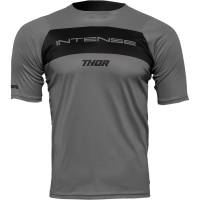 Thor - Thor Intense Assist Short Sleeve Dart Jersey - 5120-0156 - Gray/Black - X-Small - Image 1