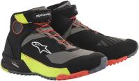 Alpinestars - Alpinestars CR-X Drystar Riding Shoes - 2611820153810 - Black/Yellow Fluo/Red Fluo - 10 - Image 1