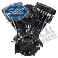 S&S Cycle - S&S Cycle V124 Complete Engine - Black Edition - 310-0925 - Image 1