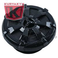 Kuryakyn - Kuryakyn Alley Cat Right Hand Thread Gas Cap - Vented - Gloss Black - 7384 - Image 1