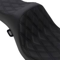 Drag Specialties - Drag Specialties Predator III Seat - Double Diamond - Black Thread - 0803-0602 - Image 3