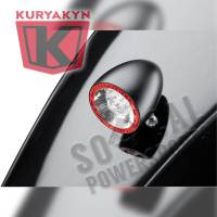 Kuryakyn - Kuryakyn Bullet 1000 Rear Marker Light by Kellermann - Clear Lens/Satin Black Housing - Red/Red Light - 2861 - Image 3