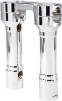 Thrashin Supply Company - Thrashin Supply Company Hole Shot Riser Kit - Chrome - 6in. - TSC-6100-3 - Image 2