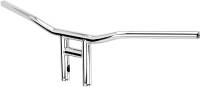 Biltwell Inc. - Biltwell Inc. 1in. Throttle-By-Wire Tyson XL 8in. Handlebar - Chrome - 6238-1055 - Image 4