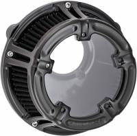 Arlen Ness - Arlen Ness Method Clear Sucker Air Cleaner Kit - Black - 18-965 - Image 1
