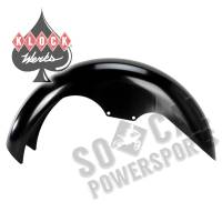 Klock Werks - Klock Werks Tire Hugger Series Level Front Fender with Chrome Mounting Blocks for 19in. Wheel - KW05-06-0001-C - Image 4