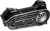 Belt Drives Ltd - Belt Drives Ltd 2in. Belt Drive Kit with Changeable Domes - Black - EV-725B - Image 1