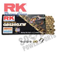 RK - RK 525 GXW GC XW-Ring Chain - 130 Links - Gold - GB525GXW-130 - Image 1