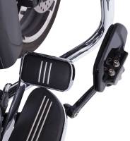 Ciro - Ciro Twin Rail Mini Floorboards with Male Mounts - Black - 60221 - Image 2