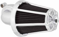 Arlen Ness - Arlen Ness Monster Sucker Air Cleaner Cover - Beveled - Chrome - 81-105 - Image 2