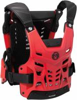 Moose Racing - Moose Racing CE Synapse Lite Roost Deflector - 2701-0996 - Red/Black - Md-Lg - Image 1