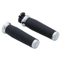 Kuryakyn - Kuryakyn Thresher Grips - Chrome - 5946 - Image 1
