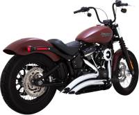 Vance & Hines - Vance & Hines Big Radius 2-Into-2 Exhaust System - Chrome - 26077 - Image 1