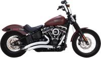 Vance & Hines - Vance & Hines Big Radius 2-Into-2 Exhaust System - Chrome - 26077 - Image 2