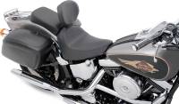 Drag Specialties - Drag Specialties Solo Seat with Optional EZ Glide Backrest System - Smooth - 0802-0618 - Image 2