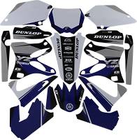 DCOR - DCOR COR 9 Yamaha Complete Graphics Kit - White - 20-50-124 - Image 1