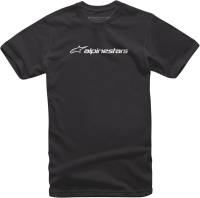 Alpinestars - Alpinestars Linear T-Shirt - 12117202410202X - Black/White - 2XL - Image 1