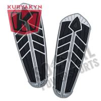 Kuryakyn - Kuryakyn Spear Driver Floorboard Inserts - Chrome - 5650 - Image 1