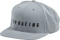 Fly Racing - Fly Racing Fly Logo Hat - 351-0963 - Gray - OSFM - Image 1
