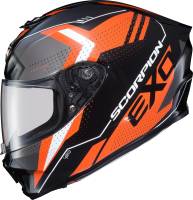 Scorpion - Scorpion EXO-R420 Seismic Helmet - 42-1432 - Orange - X-Small - Image 1