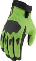 Icon - Icon Hooligan CE Gloves - 3301-4366 - Green - Small - Image 1