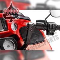 Klock Werks - Klock Werks Pullback Klip Hanger Handlebar - 14in. - Black/Black - KWH-01-0332 - Image 4