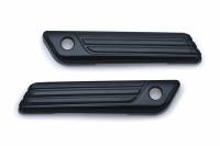 Kuryakyn - Kuryakyn Tri-Line Saddlebag Hinge Covers - Gloss Black - 6987 - Image 2