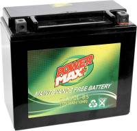 Power Max - Power Max Maintenance-Free Battery - GTX20L-BS - Image 1