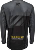 Fly Racing - Fly Racing 2019.5 Kinetic Mesh Rockstar Jersey - 373-314S - Gray/Black - Small - Image 2