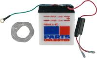 Parts Unlimited - Parts Unlimited 6V Conventional Battery - LEMM2655B - Image 1