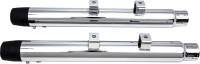HardDrive - HardDrive Sportster Muffler - Chrome with Black End Cap - 062016 - Image 1