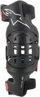 Alpinestars - Alpinestars Bionic-10 Carbon Knee Brace Set - 6500719-13-S - Black/Red - Small - Image 2